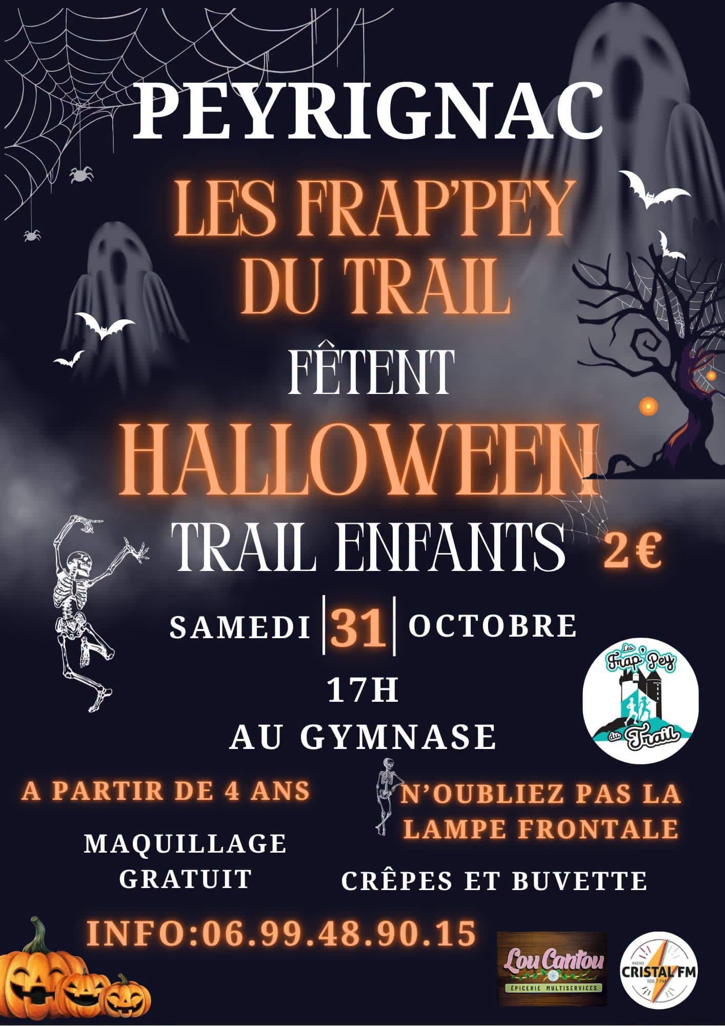 LES FRAP’PEY DU TRAIL FÊTENT HALLOWEEN