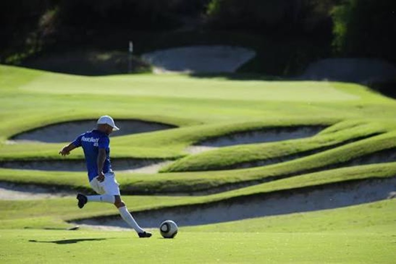 Initiation au footgolf à Siorac
