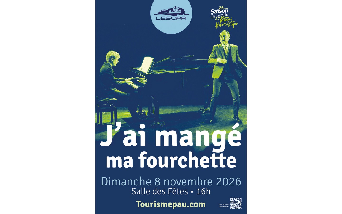 Récital comique: J'ai mangé ma fourchette