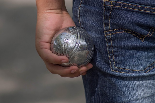Concours de pétanque et repas