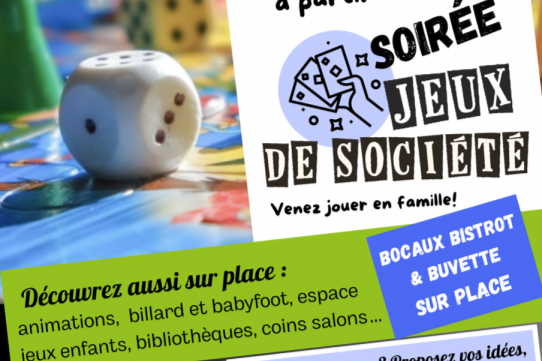 Les samedis à l'écocentre : Soirée jeux