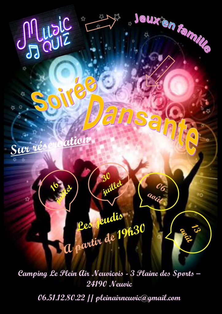 Jeux et Soirée dansante
