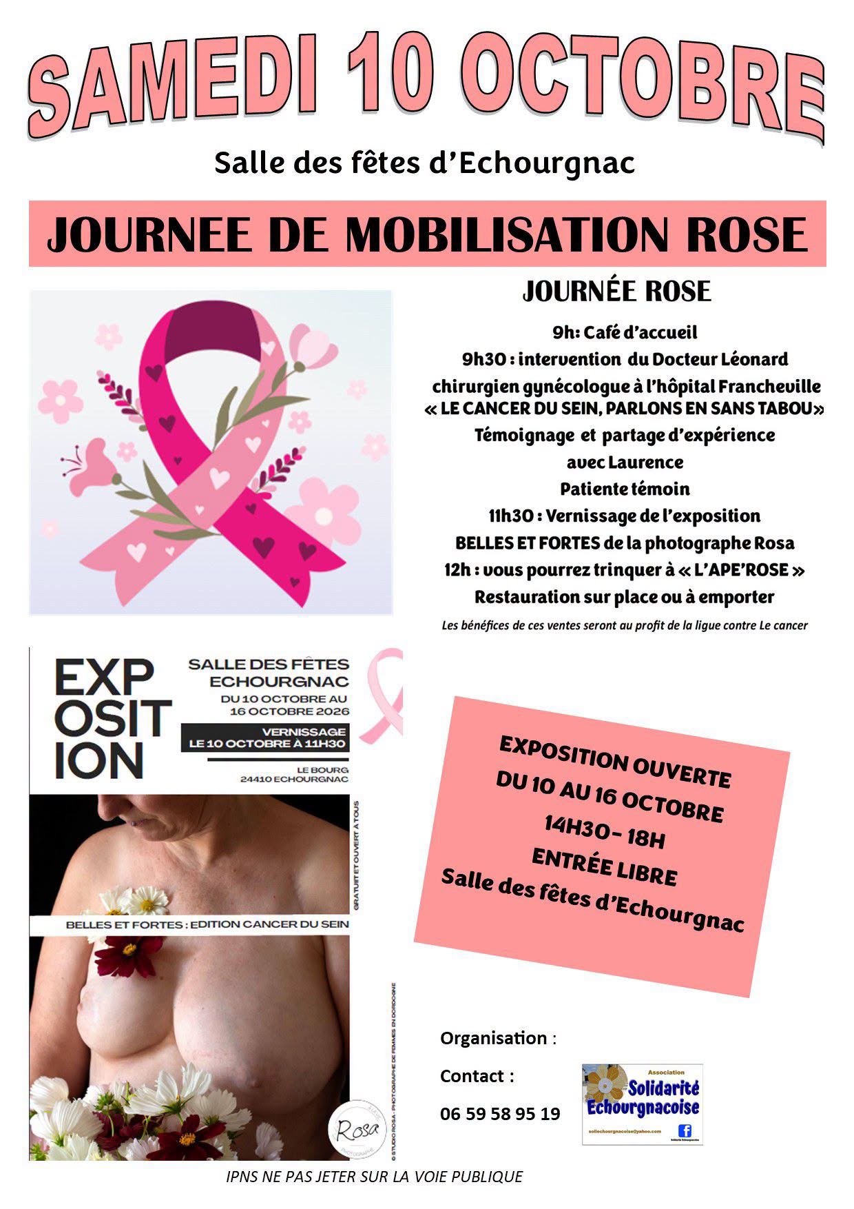 Journée de mobilisation pour Octobre Rose