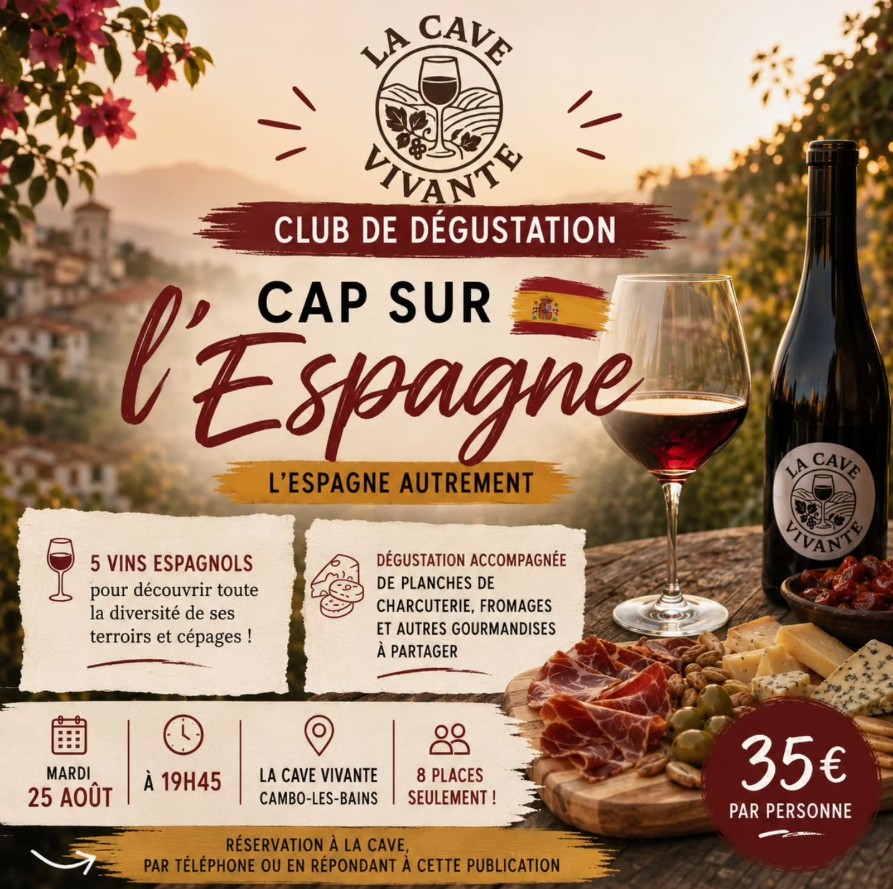Club de dégustation - Cap sur l'Espagne