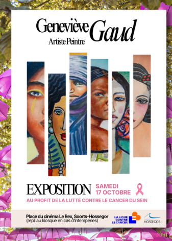 Exposition de l’artiste peintre Geneviève Gaud