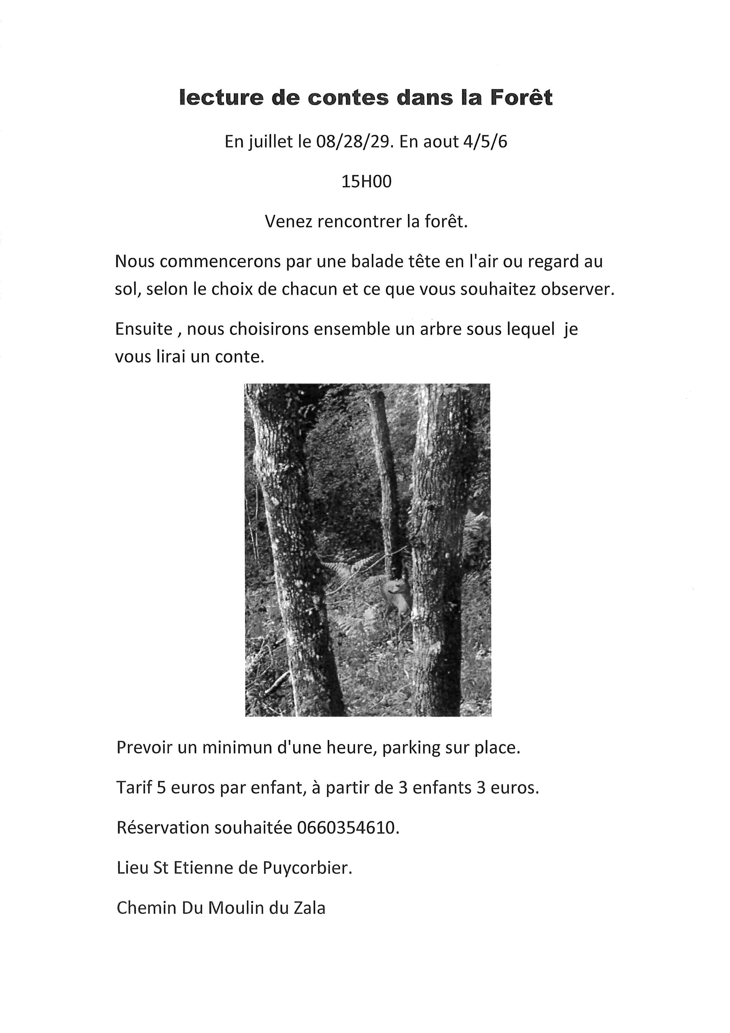 Conte en forêt