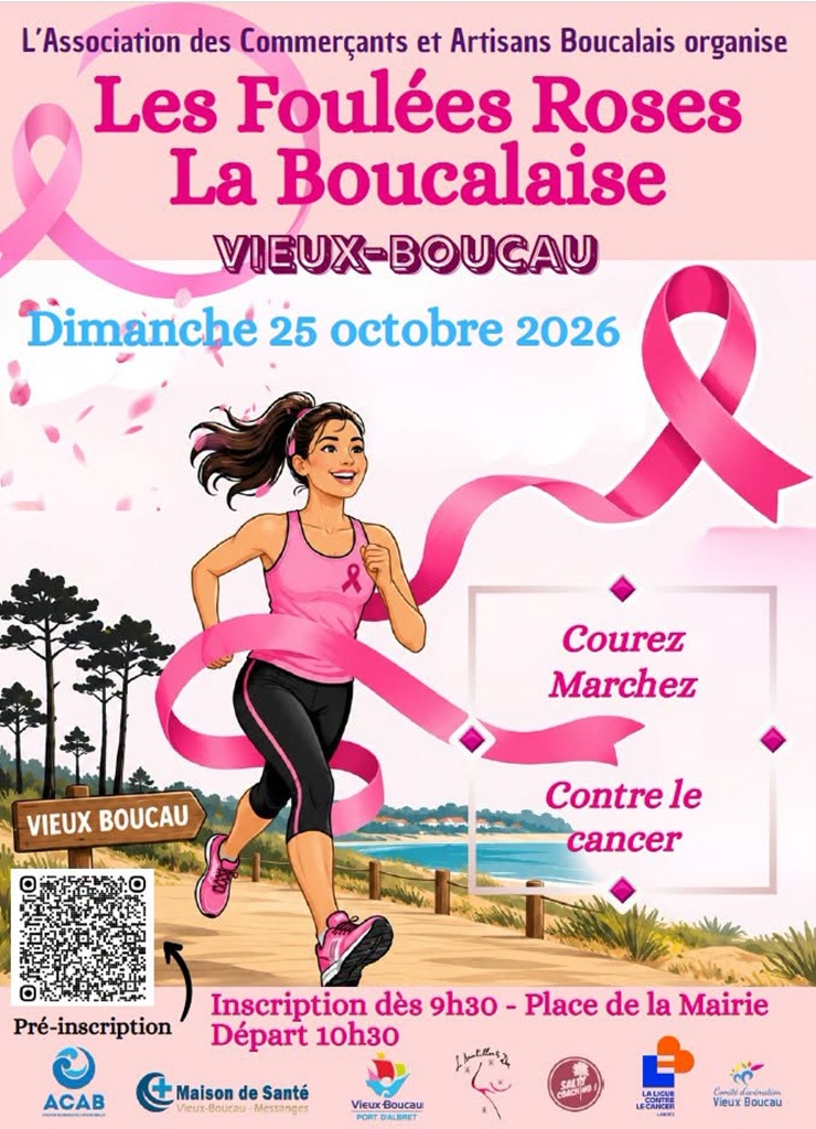 Octobre rose / Les foulées roses "La Boucalaise"