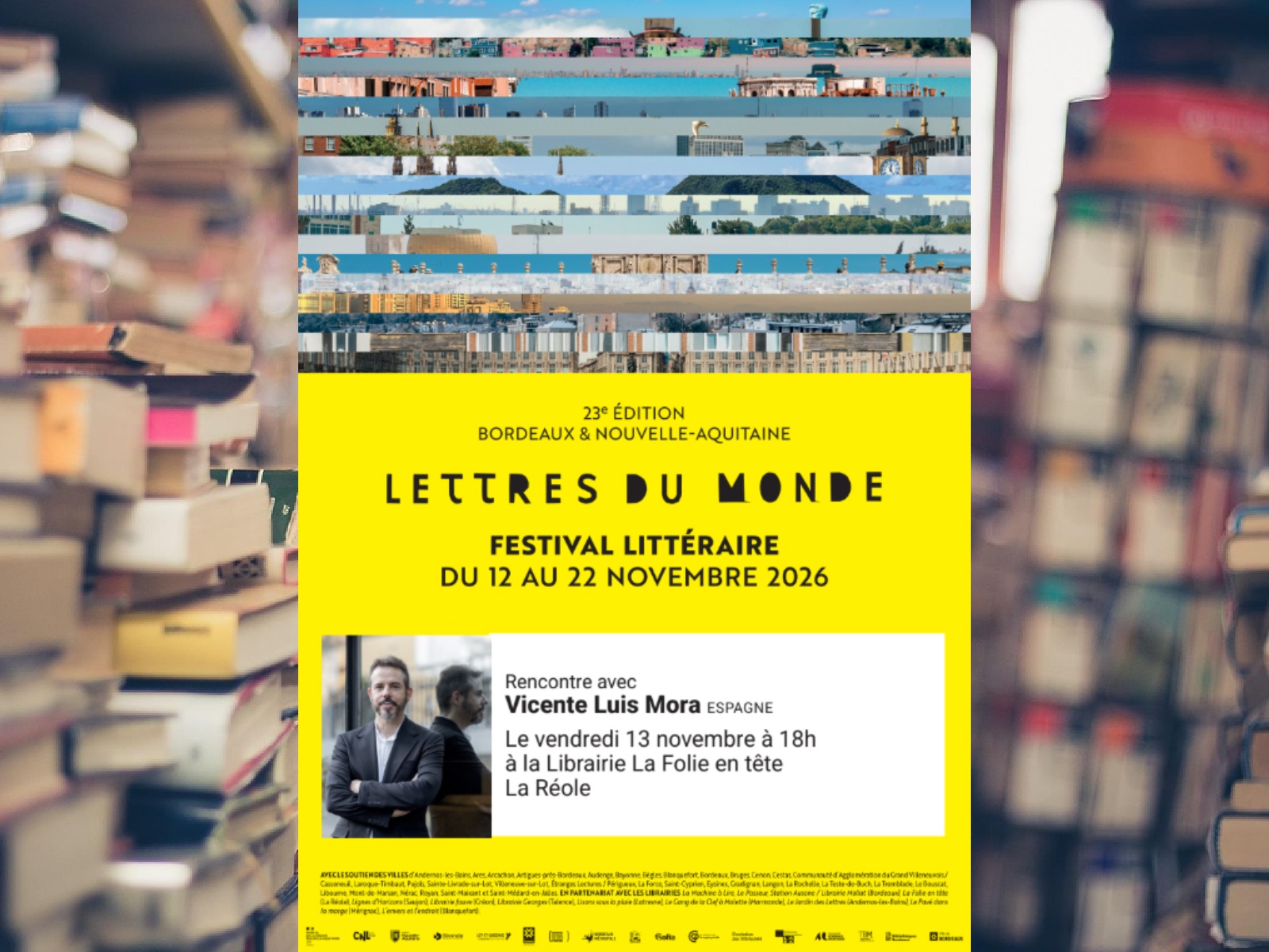 Rencontre avec Vicente Luis Mora 