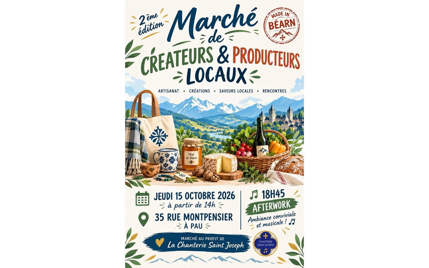 Marché de créateurs et producteurs locaux