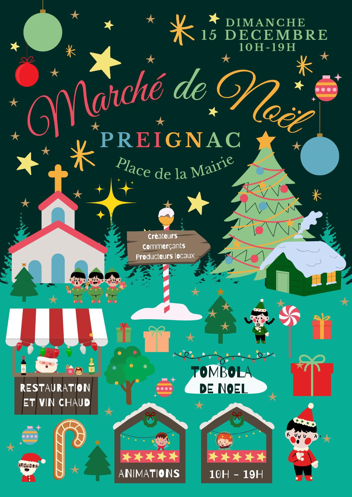 Marché de Noël de Preignac