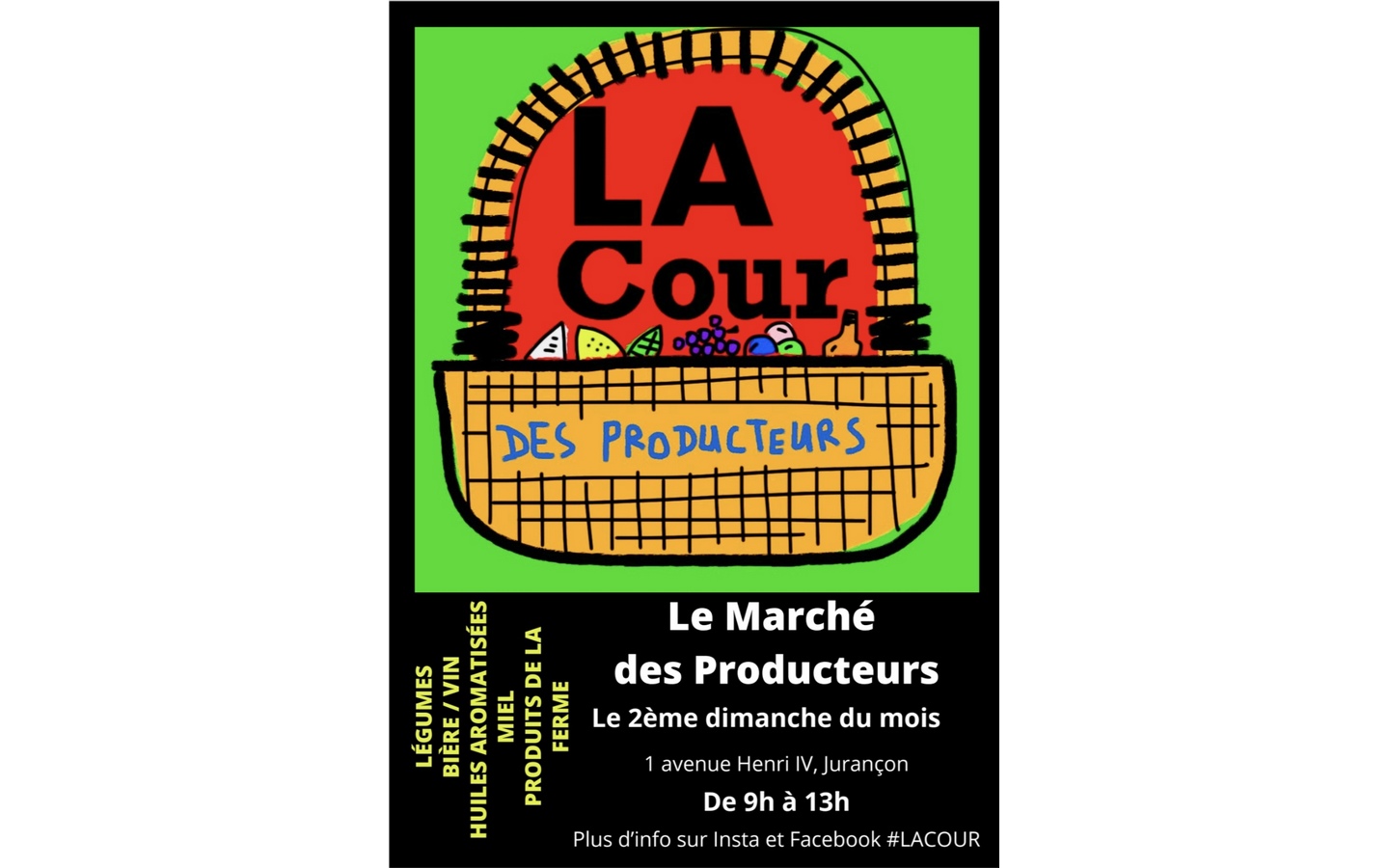 La Cour - Marché des producteurs de pays