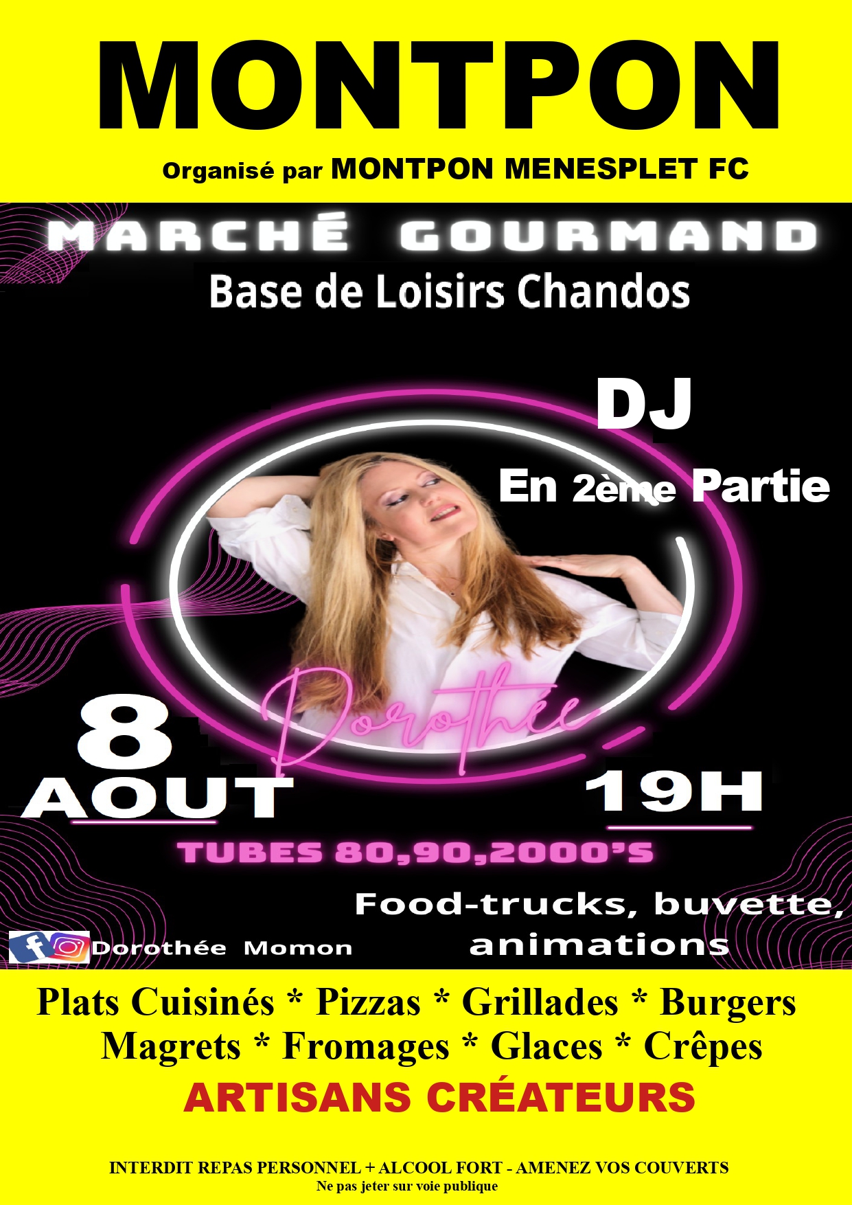 Marché gourmand du Football Club