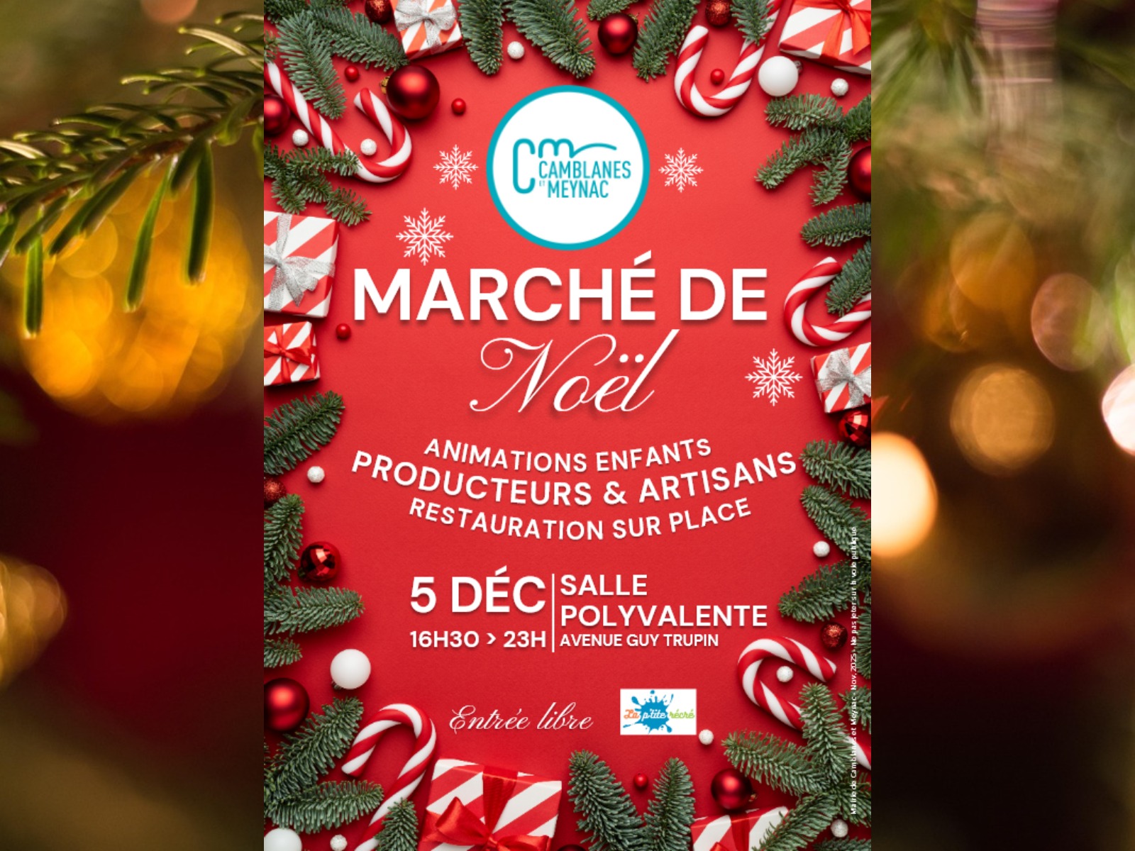 Marché de Noël de Camblanes-et-Meynac