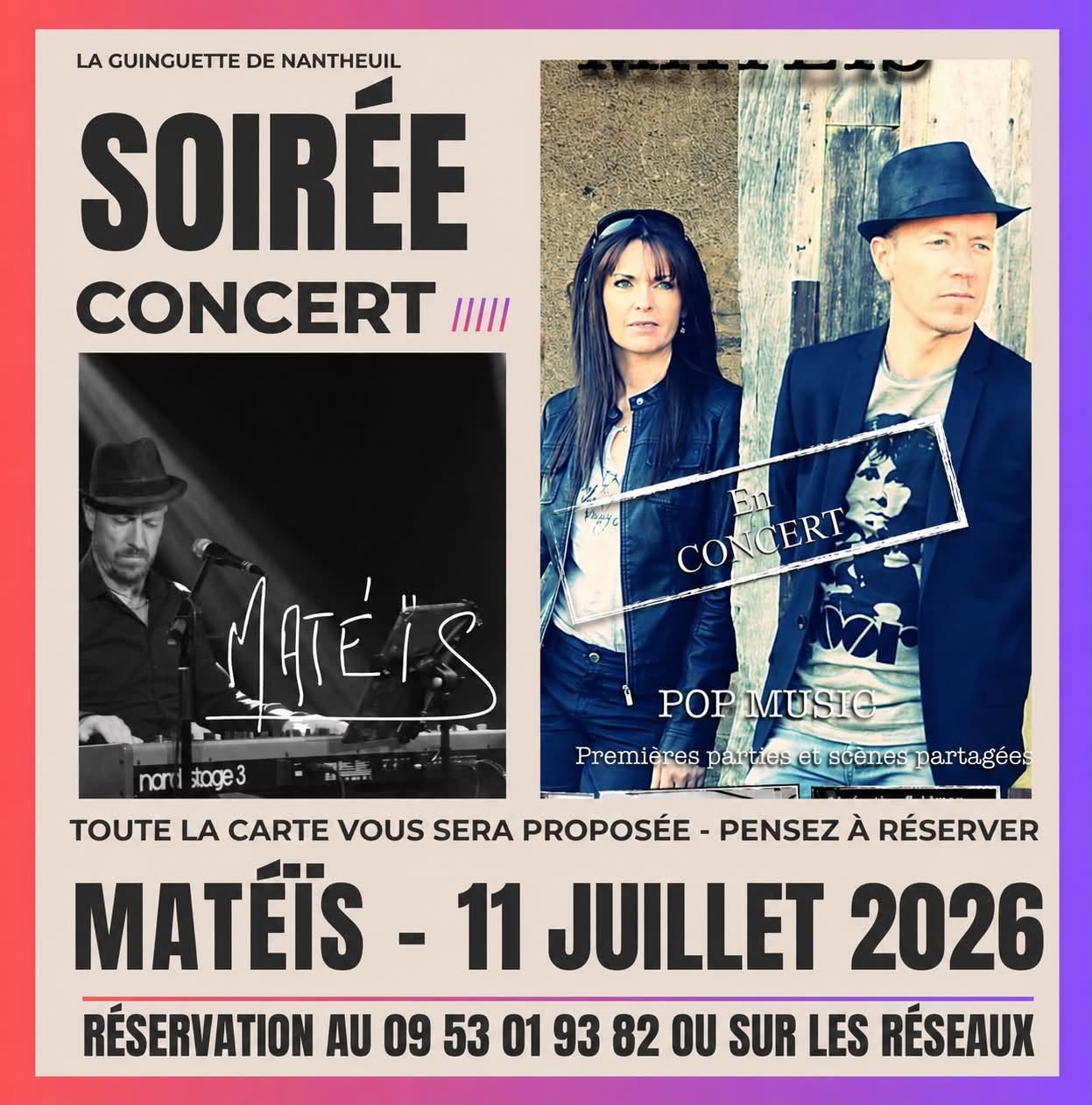 Concert de Matéïs