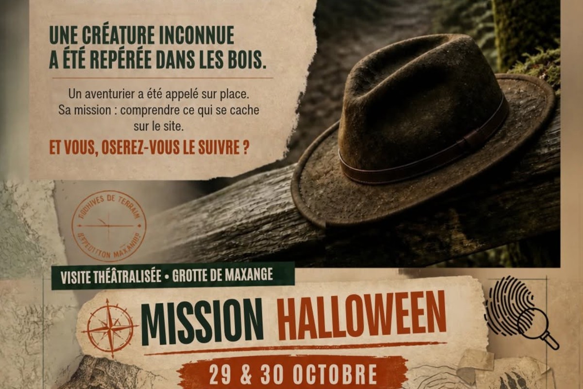 Visite Théâtralisée l Grotte de Maxange