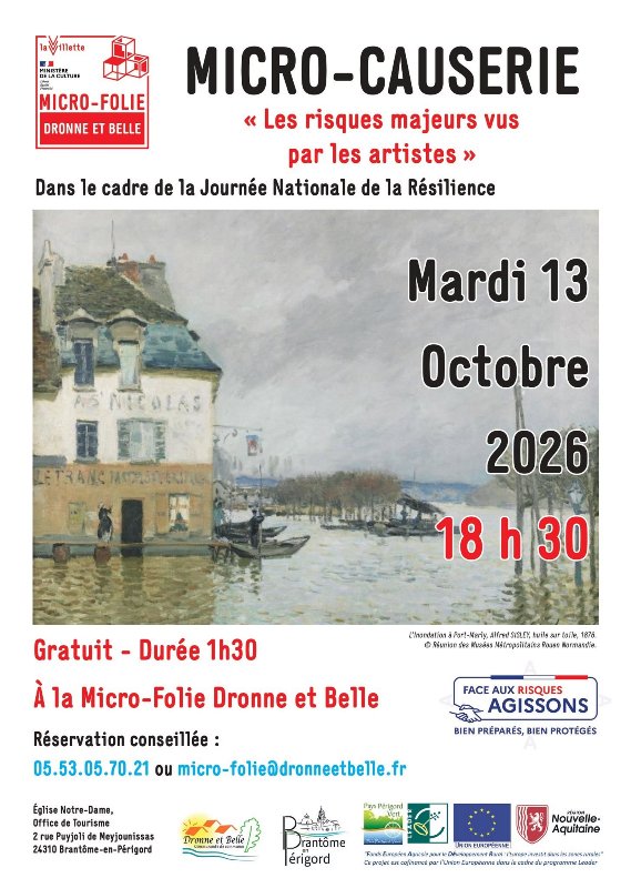 Micro-causerie: Les risques majeurs vus par les artistes