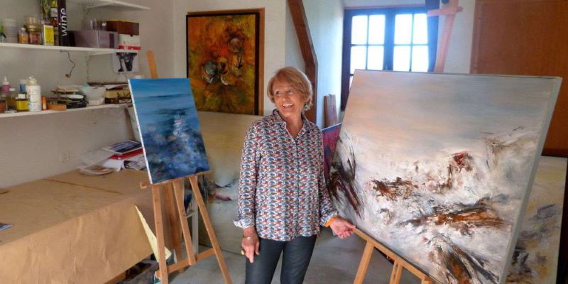 Exposition de peintures de Mme Furlan