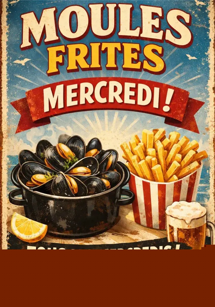 Soirée moules frites