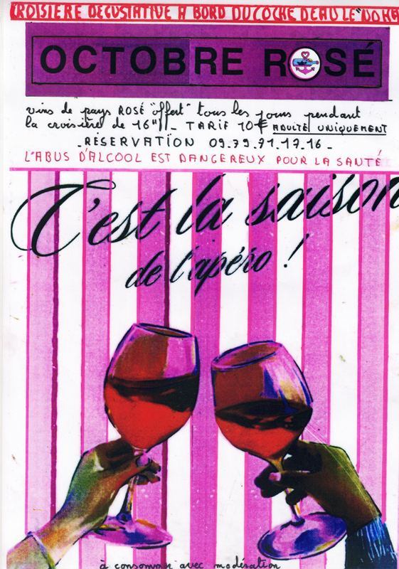 Octobre rosé: croisière dégustative