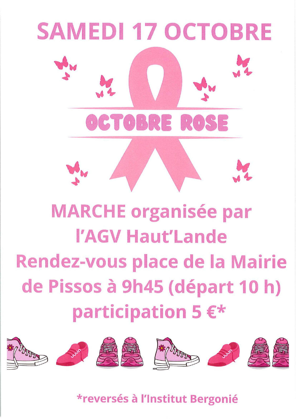 Marche pour Octobre rose