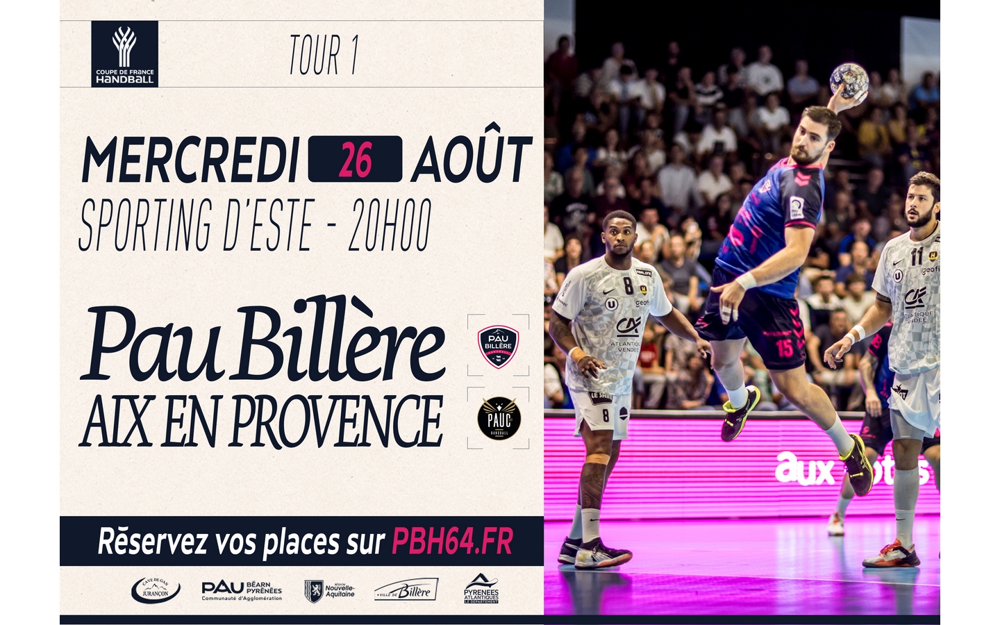 Coupe de France Handball: Pau Billère Handball ...