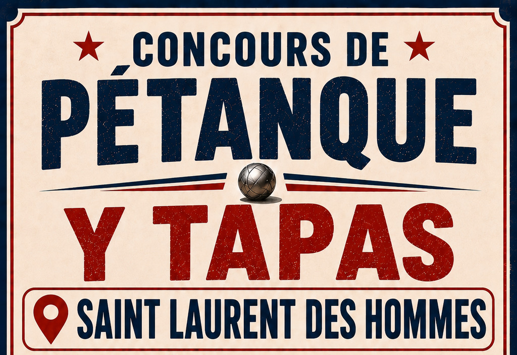Concours de pétanque y Tapas