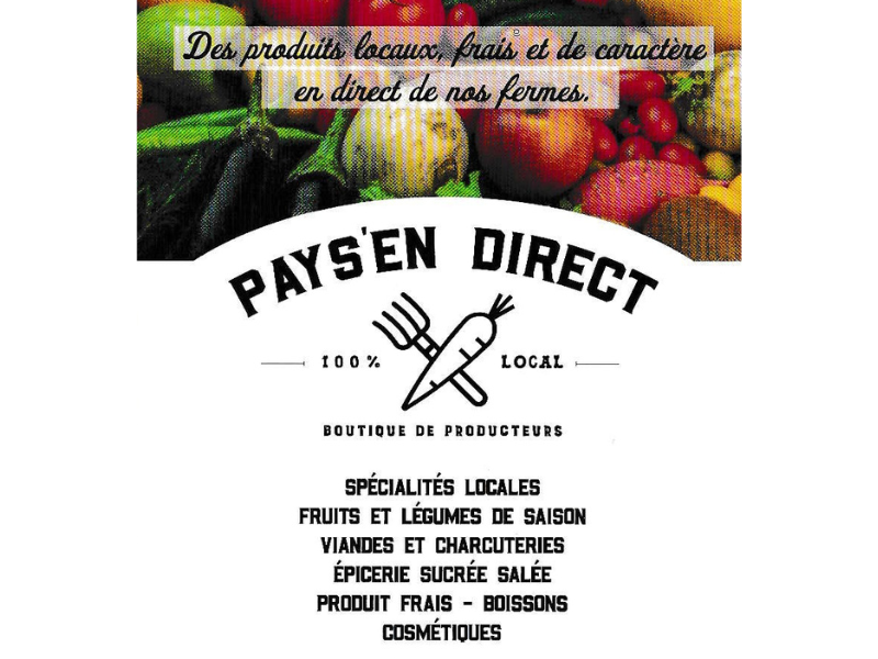 Pays en Direct - Boutique de producteurs