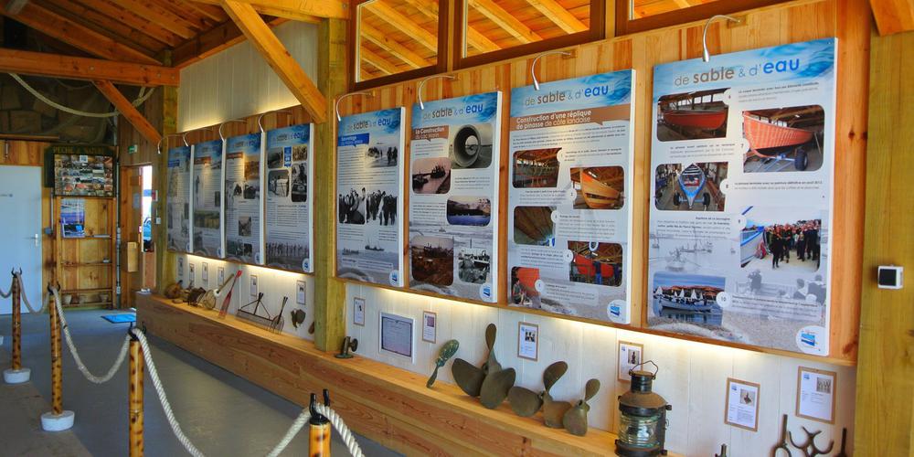 Visite guidée du musée de la pinasse