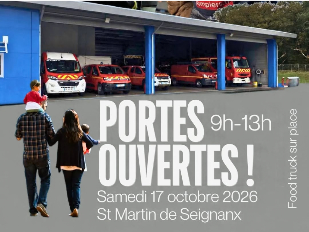 Portes ouvertes des pompiers du Seignanx