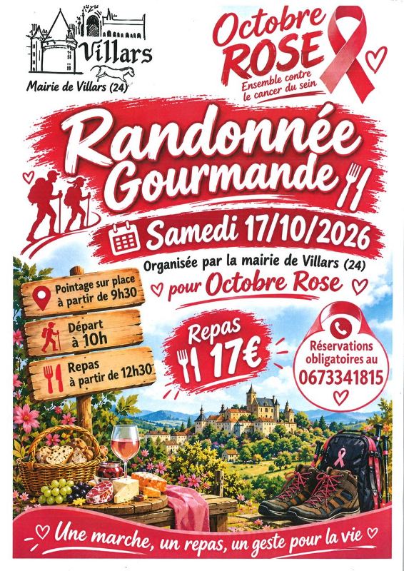 Randonnée octobre rose