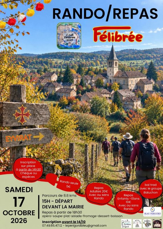 Randonnée et repas Félibrée