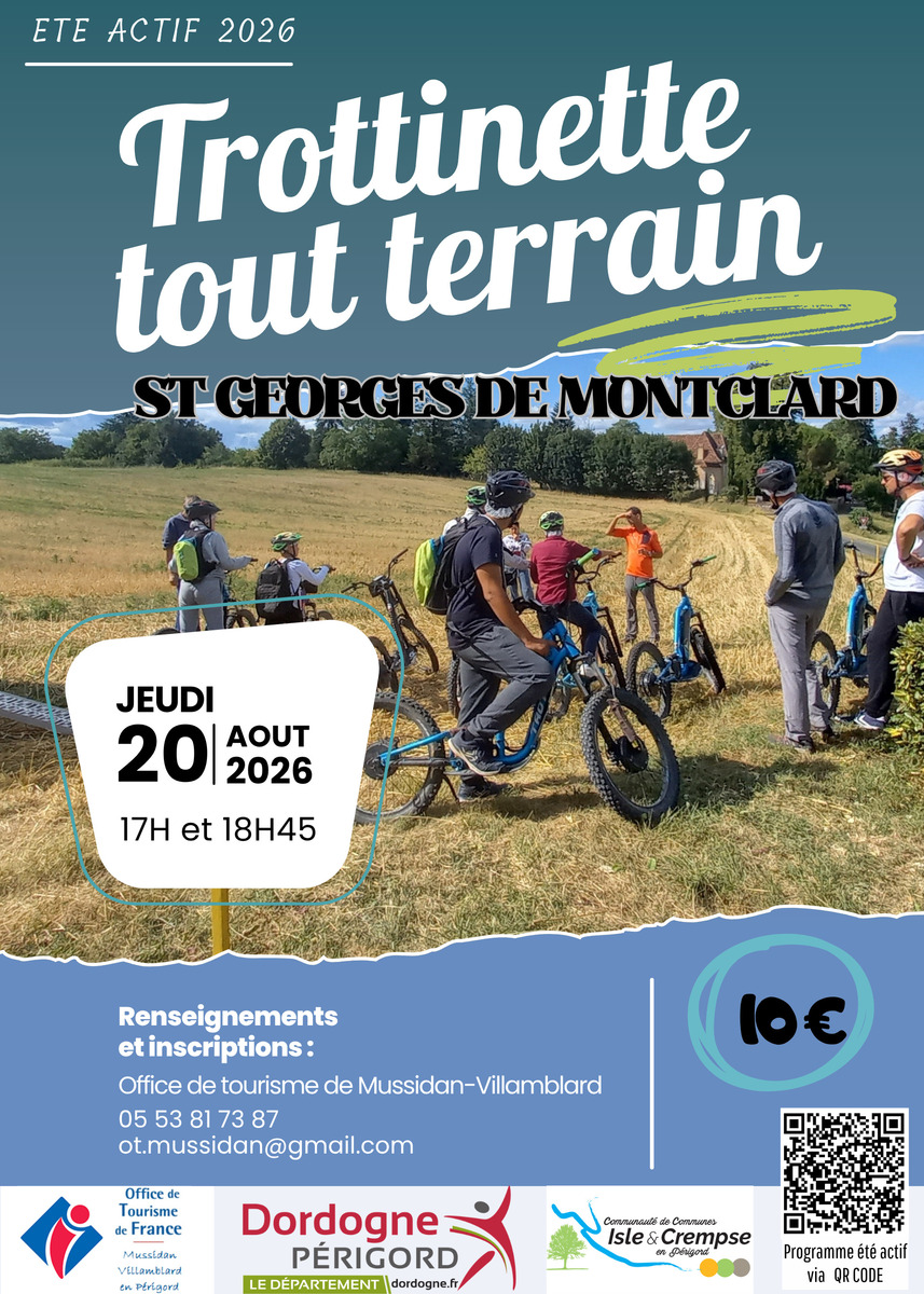 Balade en trottinette tout terrain