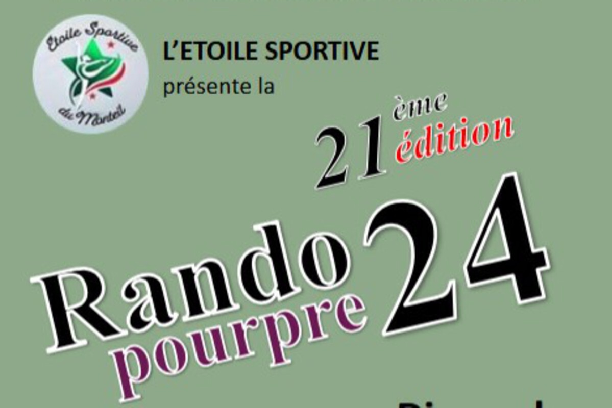 Rando 24 Pourpre | 21ème édition
