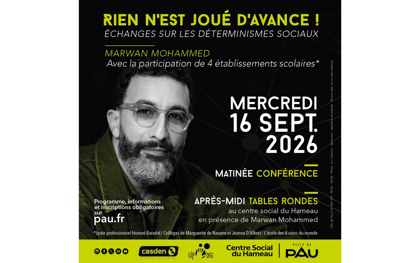Journée de réflexion et d’échanges autour des déterminismes sociaux