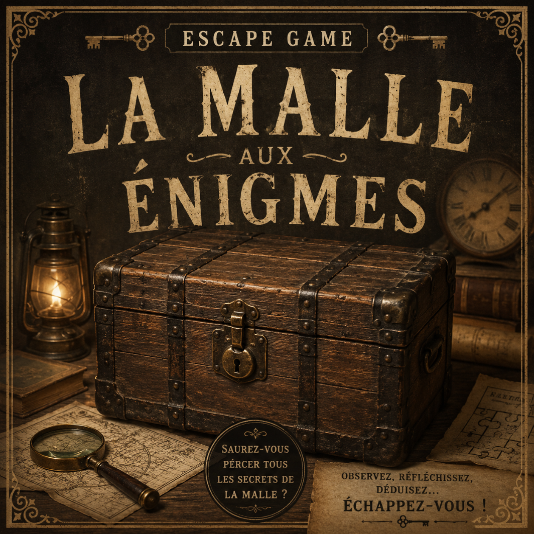 Escape Game / Le salon du polar / Malle aux én ...