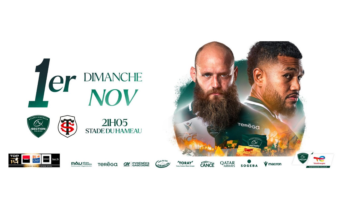 Rugby TOP14 - Section Vs Stade Toulousain