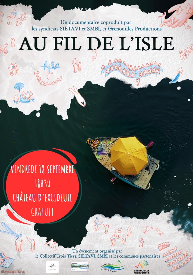 Projection du film Au fil de l’Isle