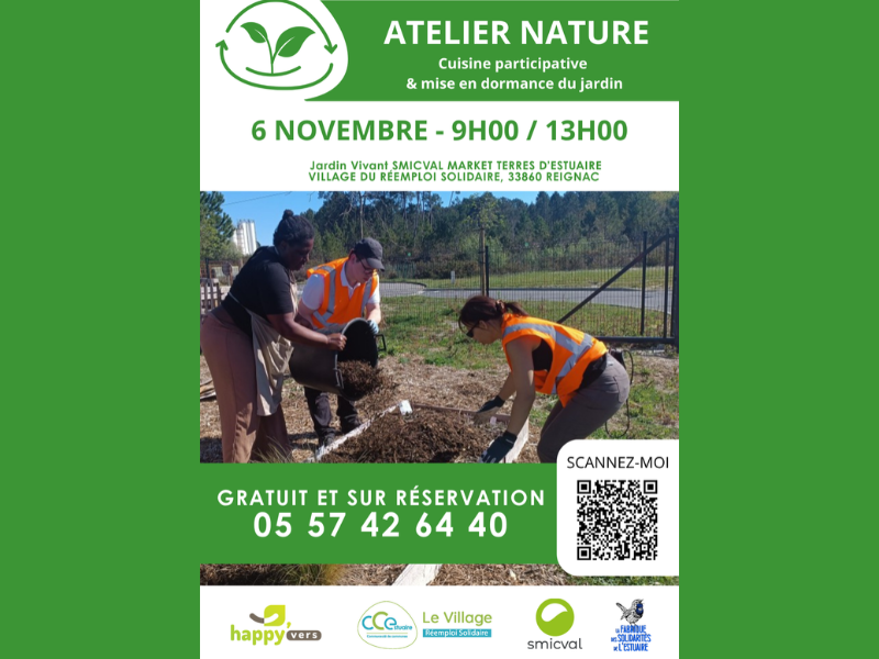 Atelier Nature au Village du Réemploi Solidaire