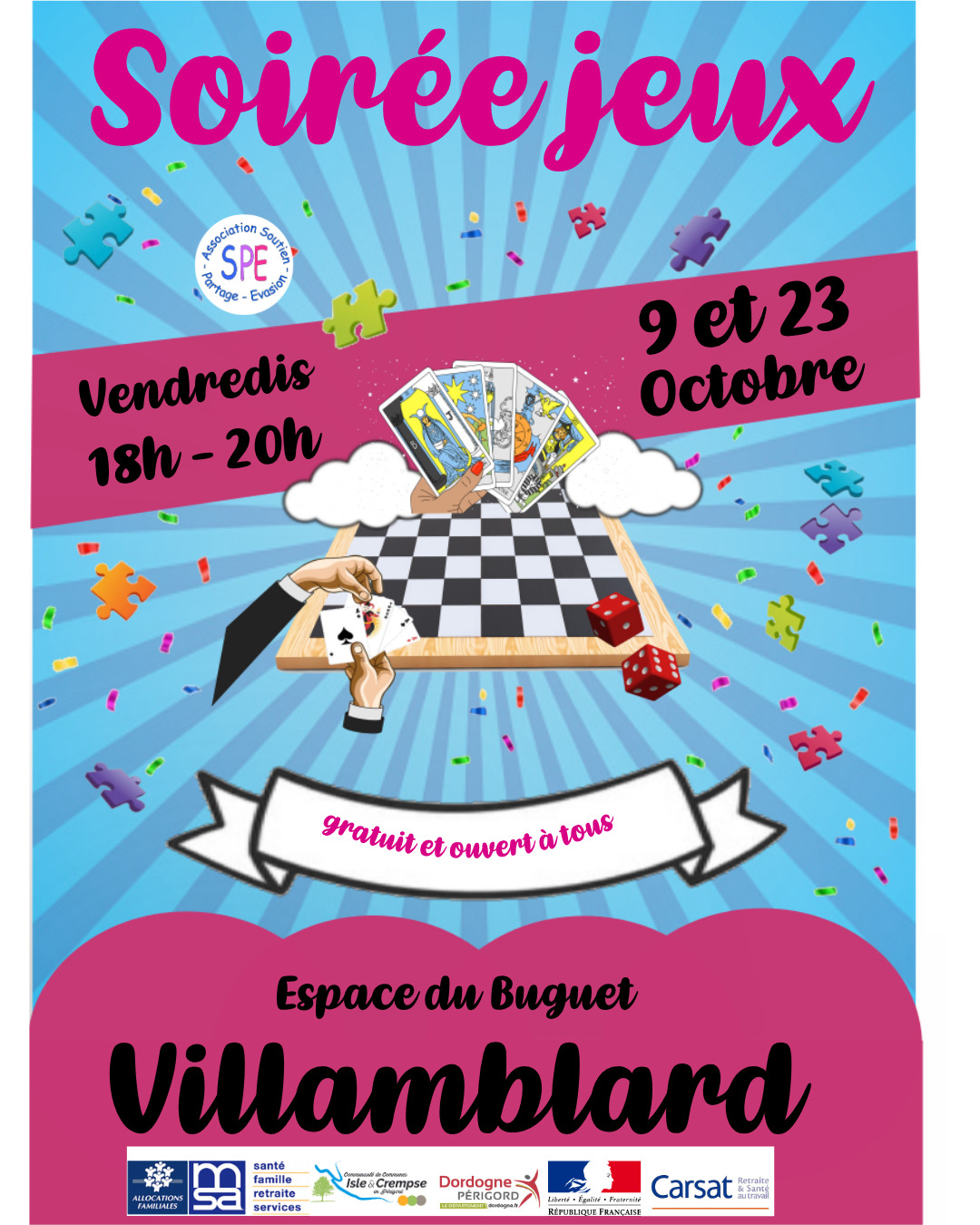 Soirée jeux
