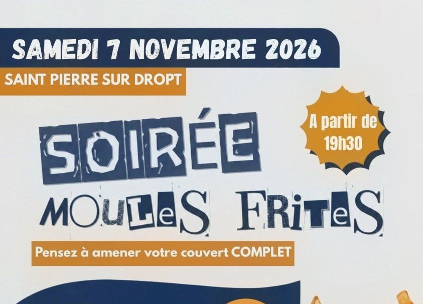 Soirée Moules Frites 