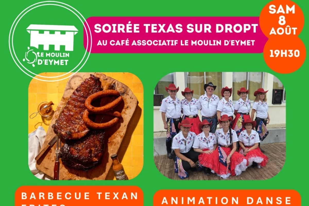 Soirée Texas sur Dropt