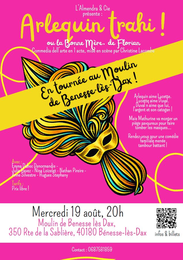 Commedia dell'Arte " Arlequin trahi ! ou La Bo ...