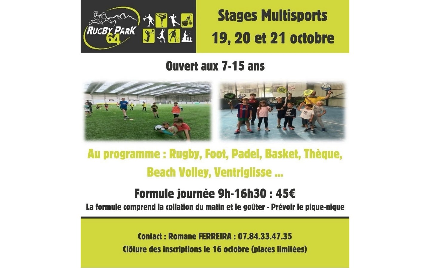 Stage multisports