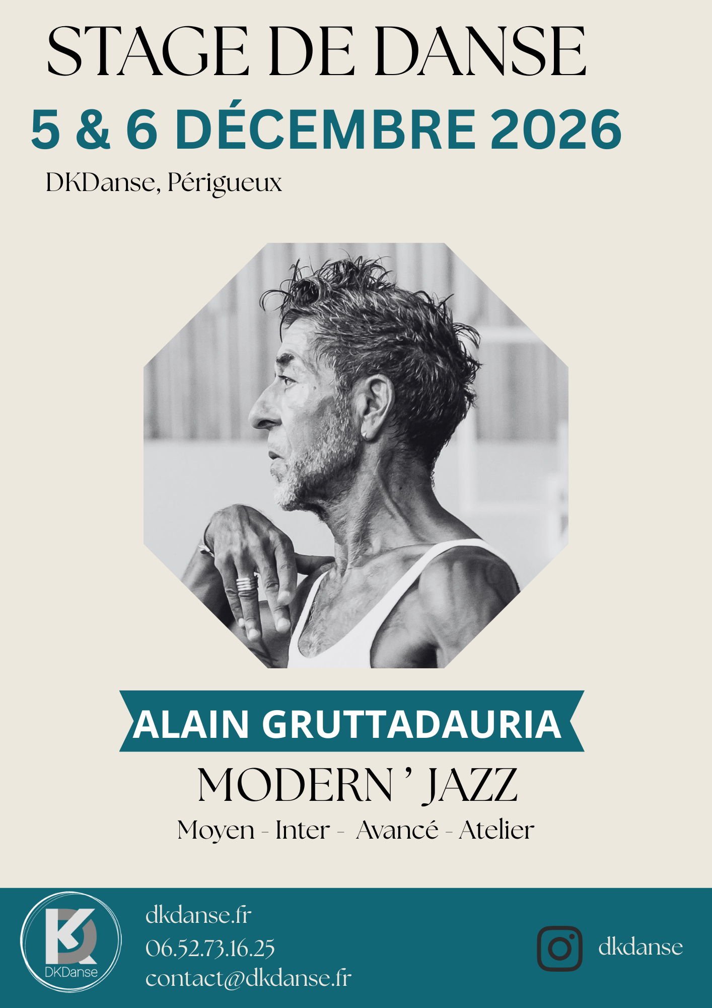 Stage de Modern'Jazz - Alain Gruttadauria - DK ...