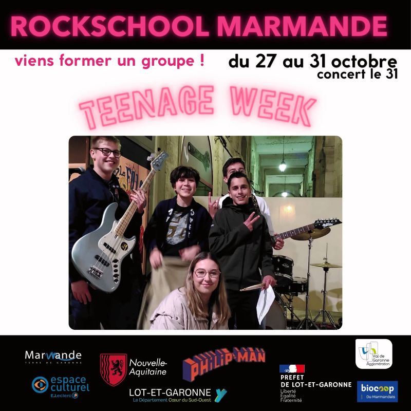 Teenage Week à la Rockschool