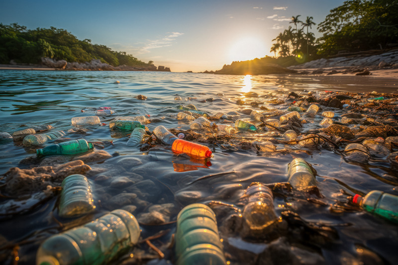 Nettoyons notre village! : Marche de collect des déchets plastiques