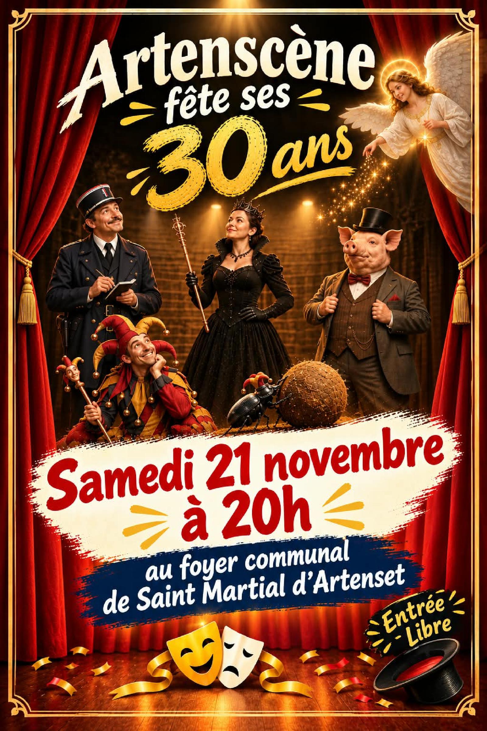 l'Artenscène fête ses 30 ans