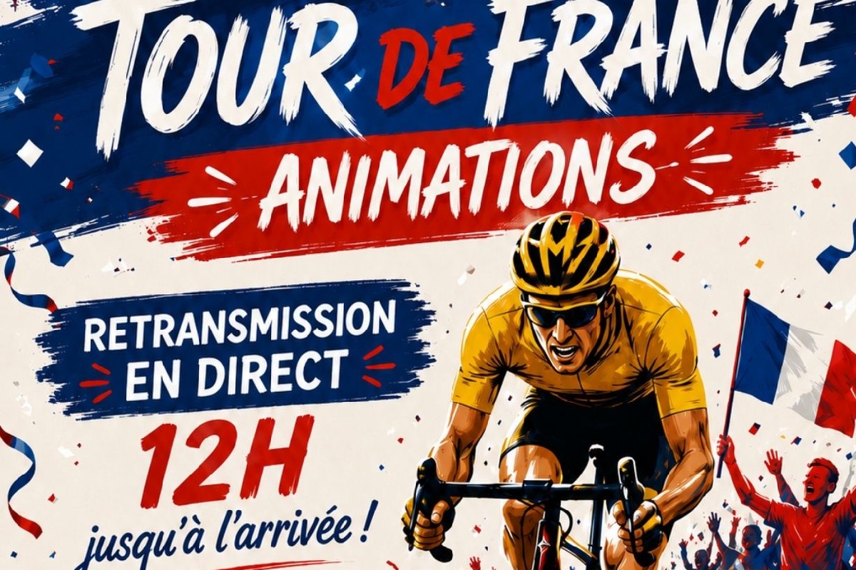 Animations du passage du Tour de France