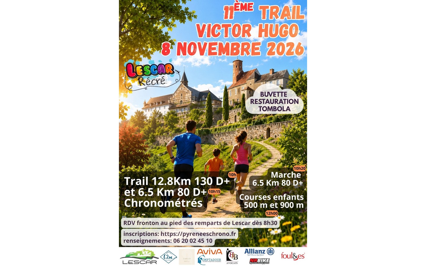 TRAIL VICTOR HUGO 2026 - LESCAR