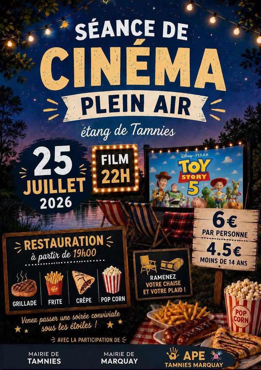 Cinéma de plein air : Toy Story 5